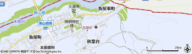 岐阜県可児市兼山秋葉台1255周辺の地図