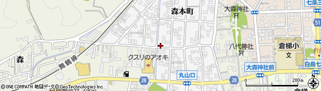 京都府舞鶴市森本町21周辺の地図