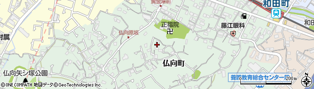 神奈川県横浜市保土ケ谷区仏向町402周辺の地図