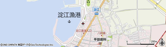鳥取県米子市淀江町淀江993周辺の地図