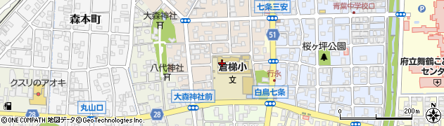 京都府舞鶴市倉梯町29周辺の地図