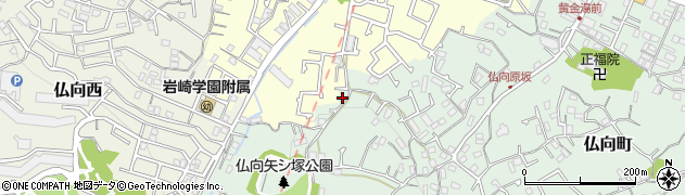 神奈川県横浜市保土ケ谷区仏向町580周辺の地図
