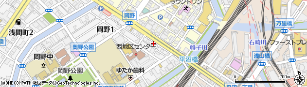 グレースフィオーレ 横浜店(gracefiore)周辺の地図
