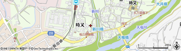 長野県飯田市時又761周辺の地図