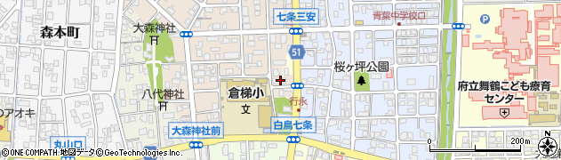 京都府舞鶴市倉梯町27-13周辺の地図