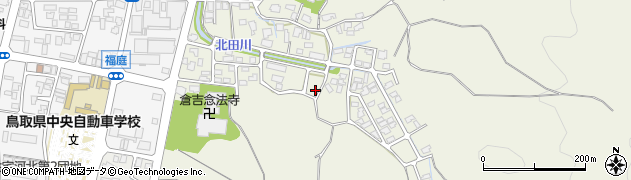 鳥取県倉吉市福庭147周辺の地図