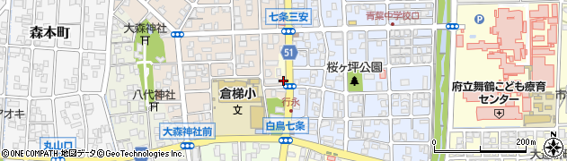 京都府舞鶴市倉梯町27-14周辺の地図