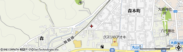 京都府舞鶴市森本町17-5周辺の地図