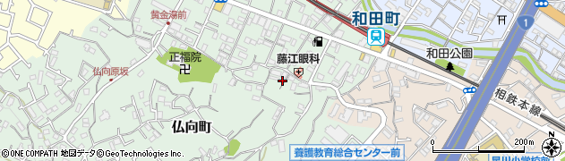神奈川県横浜市保土ケ谷区仏向町365周辺の地図