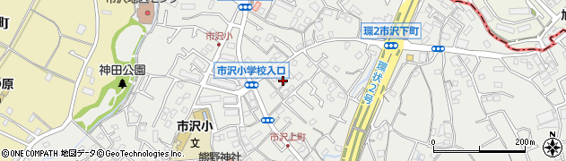 神奈川県横浜市旭区市沢町685周辺の地図