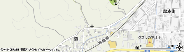 京都府舞鶴市森26周辺の地図