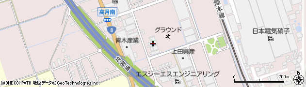 滋賀県長浜市高月町高月1727周辺の地図