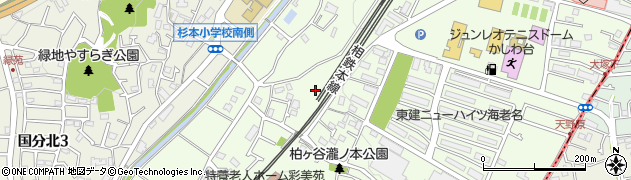神奈川県海老名市柏ケ谷535周辺の地図