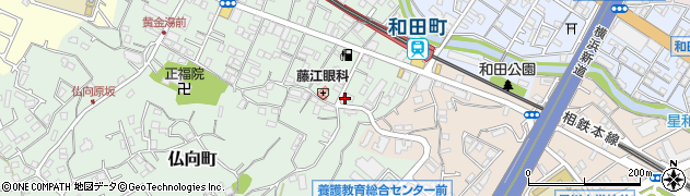 神奈川県横浜市保土ケ谷区仏向町320周辺の地図