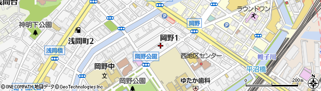 メゾン横浜周辺の地図