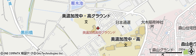 上野台公園周辺の地図