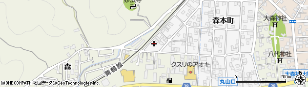 京都府舞鶴市森本町17-6周辺の地図