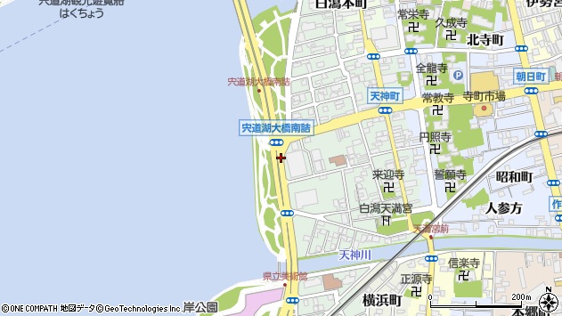 〒690-0065 島根県松江市灘町の地図
