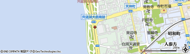 島根県松江市灘町周辺の地図