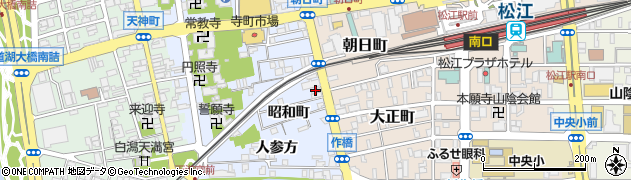 松江宅建センター周辺の地図