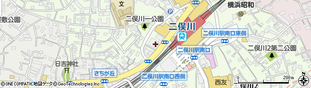 ＪＡ横浜二俣川周辺の地図