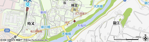 長野県飯田市時又464周辺の地図