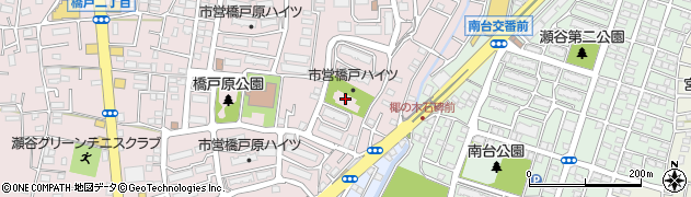 橋戸東公園周辺の地図