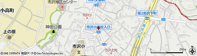 神奈川県横浜市旭区市沢町692周辺の地図