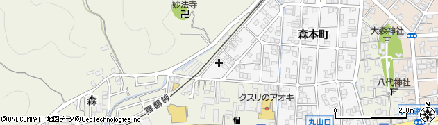 京都府舞鶴市森本町17周辺の地図