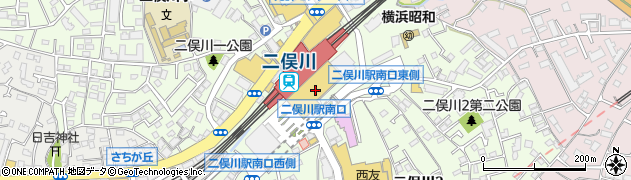 くまざわ書店　ジョイナステラス二俣川店周辺の地図