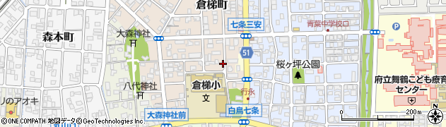 京都府舞鶴市倉梯町26周辺の地図