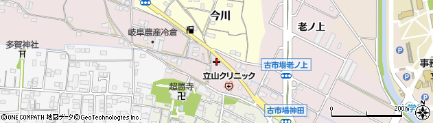 方県屋周辺の地図