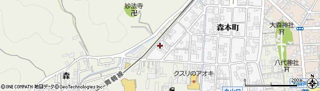 京都府舞鶴市森本町17-8周辺の地図