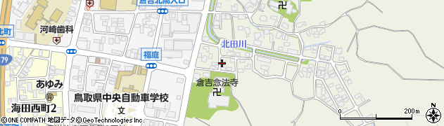 鳥取県倉吉市福庭1035周辺の地図
