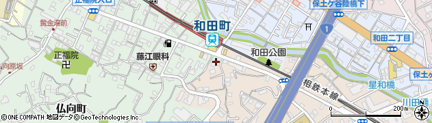 ダイソークスリのカツマタ和田町店周辺の地図