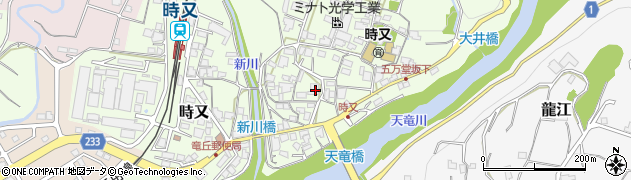 長野県飯田市時又503周辺の地図