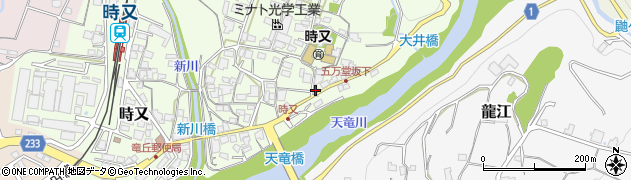 長野県飯田市時又455周辺の地図
