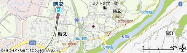 長野県飯田市時又498周辺の地図