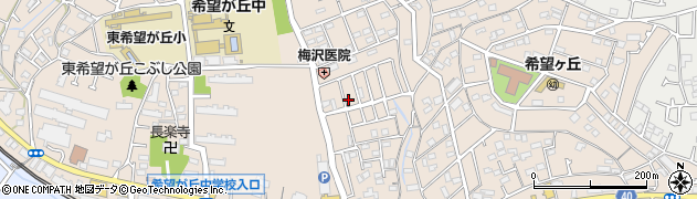 神奈川県横浜市旭区東希望が丘周辺の地図