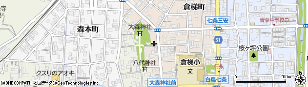 京都府舞鶴市倉梯町24周辺の地図