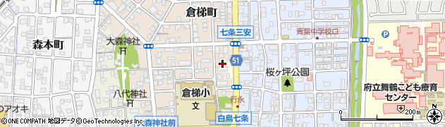 京都府舞鶴市倉梯町27周辺の地図