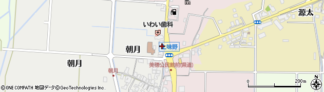 鳥取県鳥取市朝月25周辺の地図