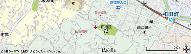 神奈川県横浜市保土ケ谷区仏向町509周辺の地図