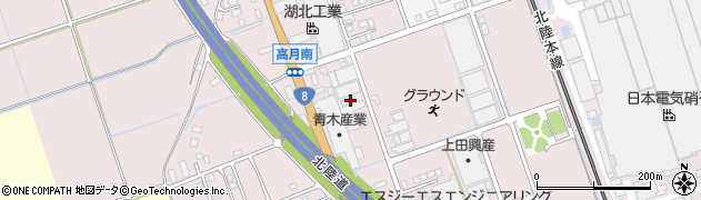 株式会社立売堀製作所　高月工場周辺の地図