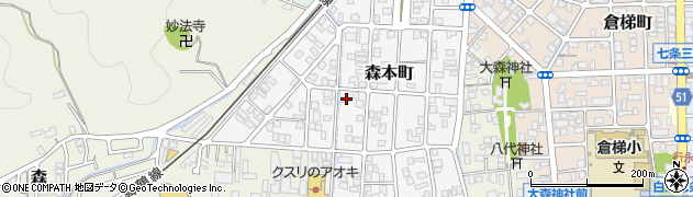 京都府舞鶴市森本町21-24周辺の地図