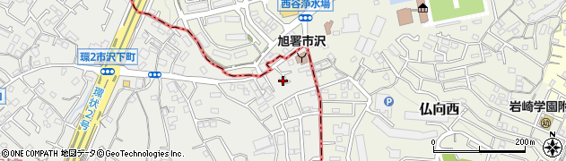 神奈川県横浜市旭区市沢町335周辺の地図
