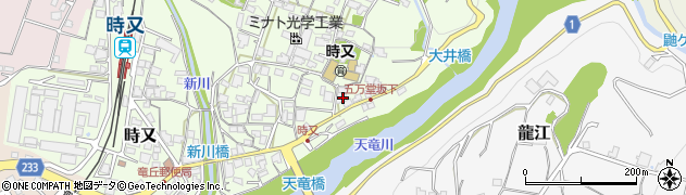 長野県飯田市時又452周辺の地図