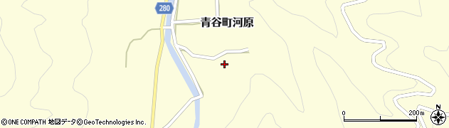 鳥取県鳥取市青谷町河原804周辺の地図