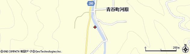 鳥取県鳥取市青谷町河原337周辺の地図