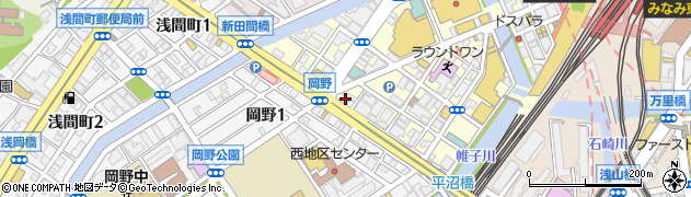 ネイルサロン アモウズ 横浜店(Amouz)周辺の地図